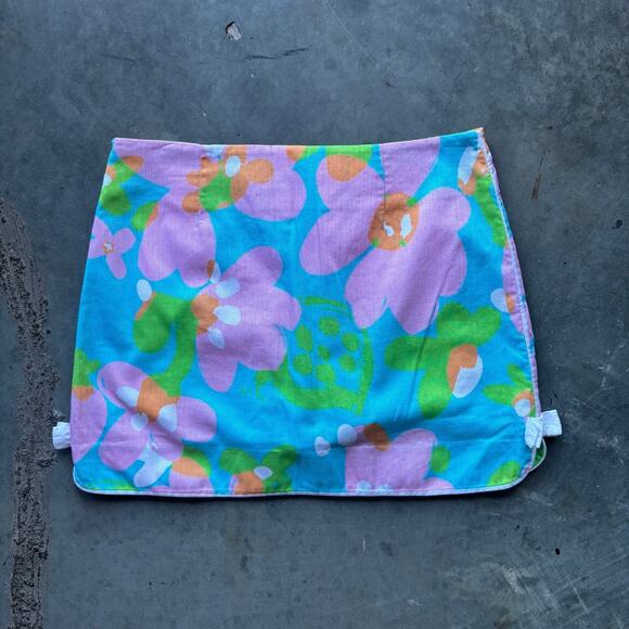 Lilly Pulitzer Cosette Skort Skirt Mojito Women’s Size 0 Floral Tennis Preppy - Picture 9 of 11